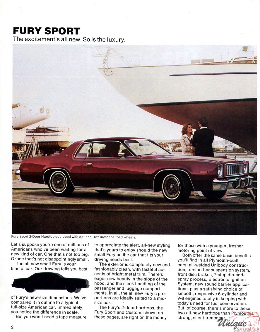 1975 Plymouth Fury Brochure Page 2